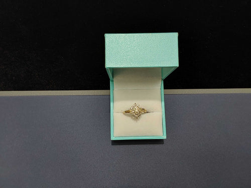 Women's Ring - Yellow Gold 10k (.417) 1.9 grams Size 3