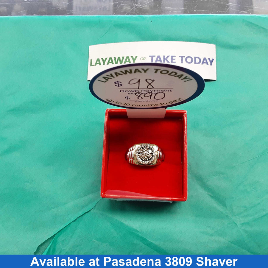 Men's Ring - Yellow Gold 10k (.417) 8 grams Size 8.5