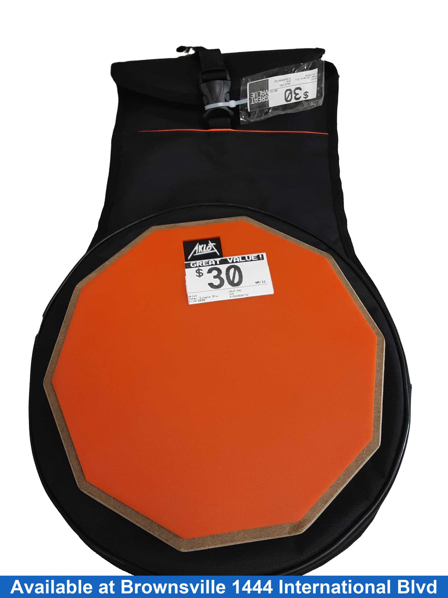 Aklot Drum Pad Orange Other Single Drum