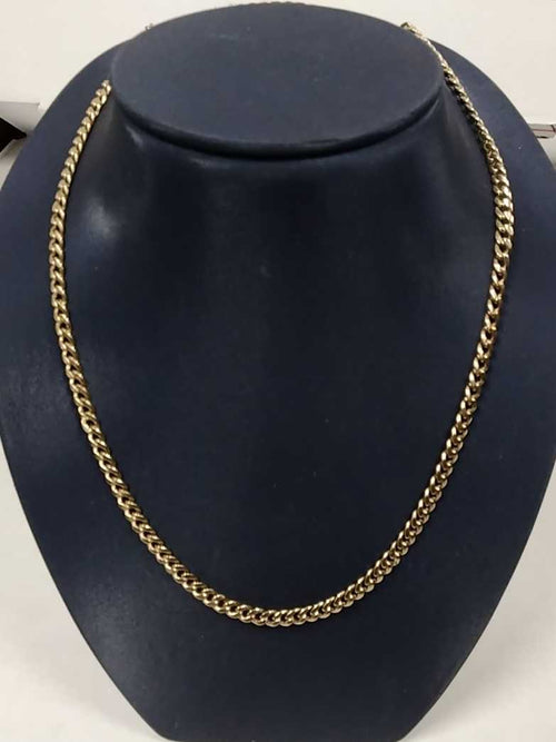 Cuban Link Chain - Yellow Gold 10k (.417) 6.2 grams 18 inch
