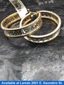Bangle Earrings - Yellow Gold 10k (.417) 6.7 grams