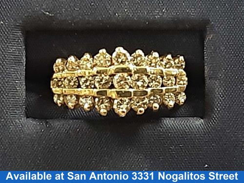 Women's Ring - Yellow Gold 10k (.417) 4.1 grams Size 6