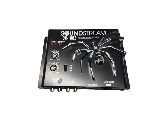 Soundstream Bx-108z Black Car Audio Equalizer