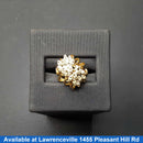 Women's Ring - Yellow Gold 14k (.585) 3.6 grams Size 20
