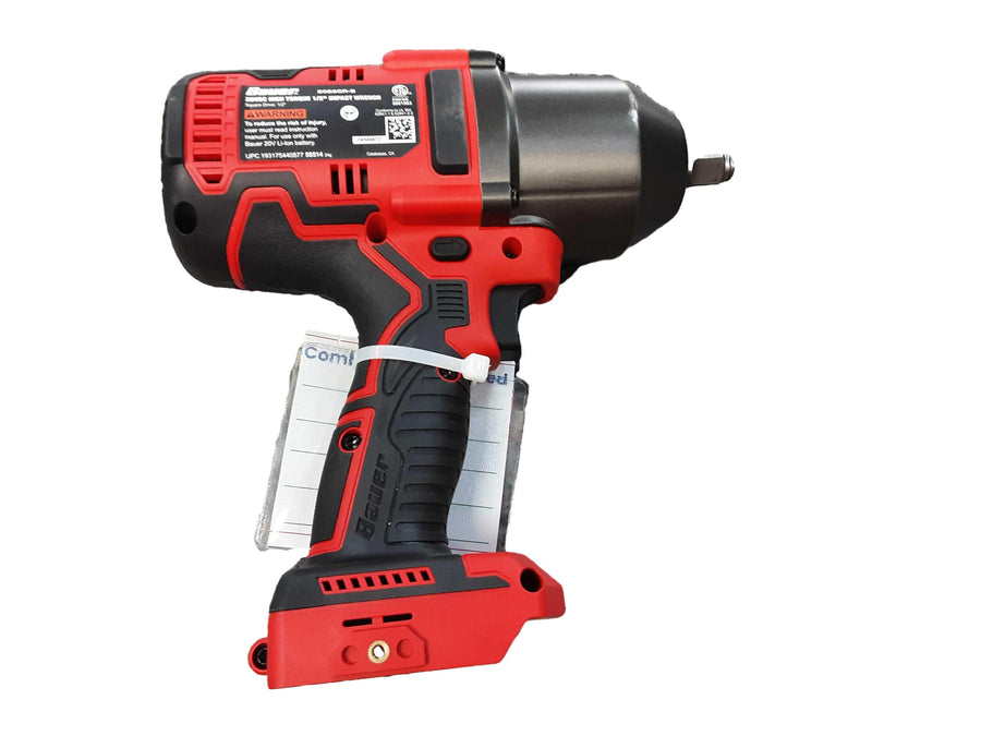 Bauer 2085cr-b Red Cordless Impact Drill