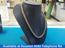 Rope Chain - Yellow Gold 10k (.417) 6.1 grams 18 inch