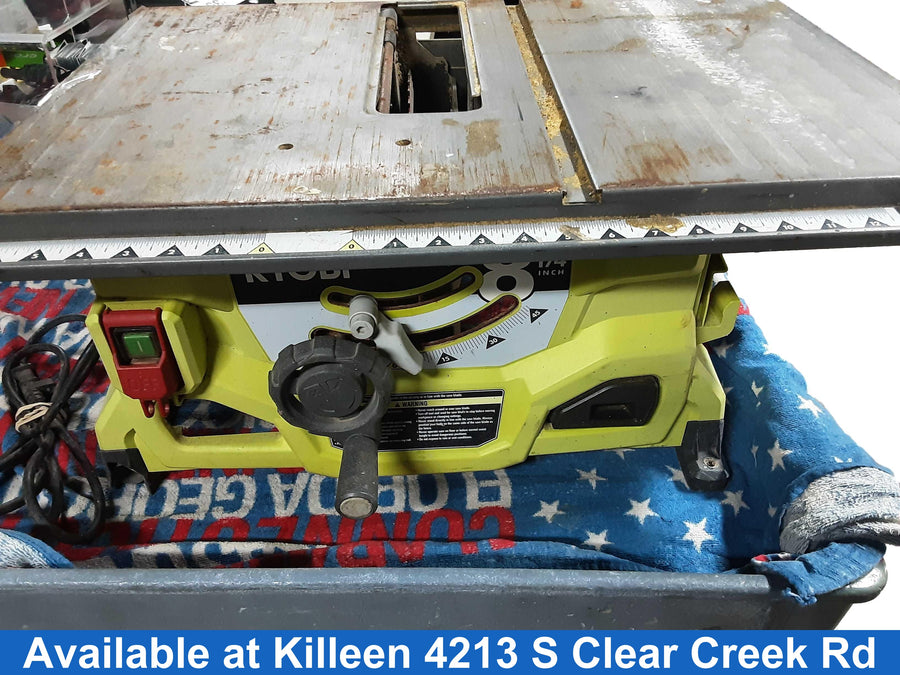 Ryobi Rts08 Green Corded Table Saw