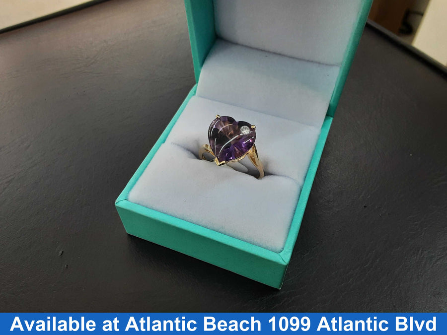 Women's Ring - Yellow Gold 14k (.585) 3.3 grams Size 7