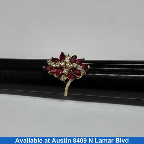 Women's Ring - Yellow Gold 14k (.585) 5.6 grams Size 9