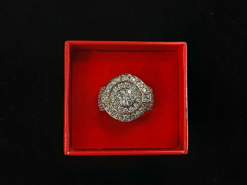 Men's Ring - Yellow Gold 10k (.417) 11.8 grams Size 9.5