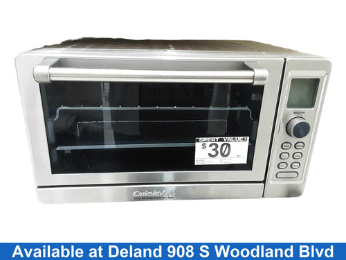 Cuisinart Toaster Oven Silver Small Kitchen Appliance