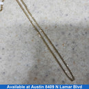 Cuban Link Chain - Yellow Gold 14k (.585) 8.9 grams 24 inch