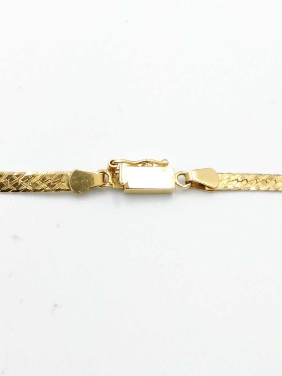 Herringbone Chain - Yellow Gold 14k (.585) 9.8 grams 20 inch