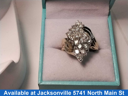 Women's Ring - Yellow Gold 14k (.585) 8.3 grams Size 9
