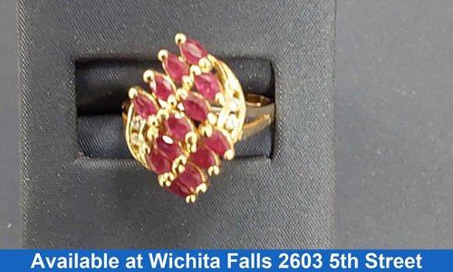 Women's Ring - Yellow Gold 14k (.585) 4.7 grams Size 7