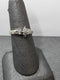 Lady's Ring - Cluster White Gold 10K (.417) 2.5 grams Size 7.5