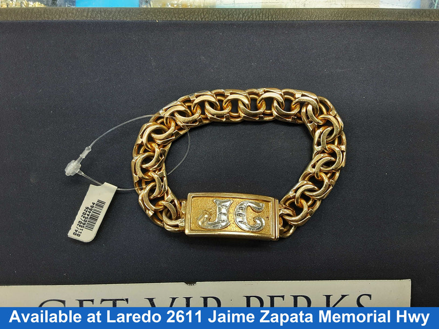 ID Bracelet - Yellow Gold 10k (.417) 70.7 grams 18 inch