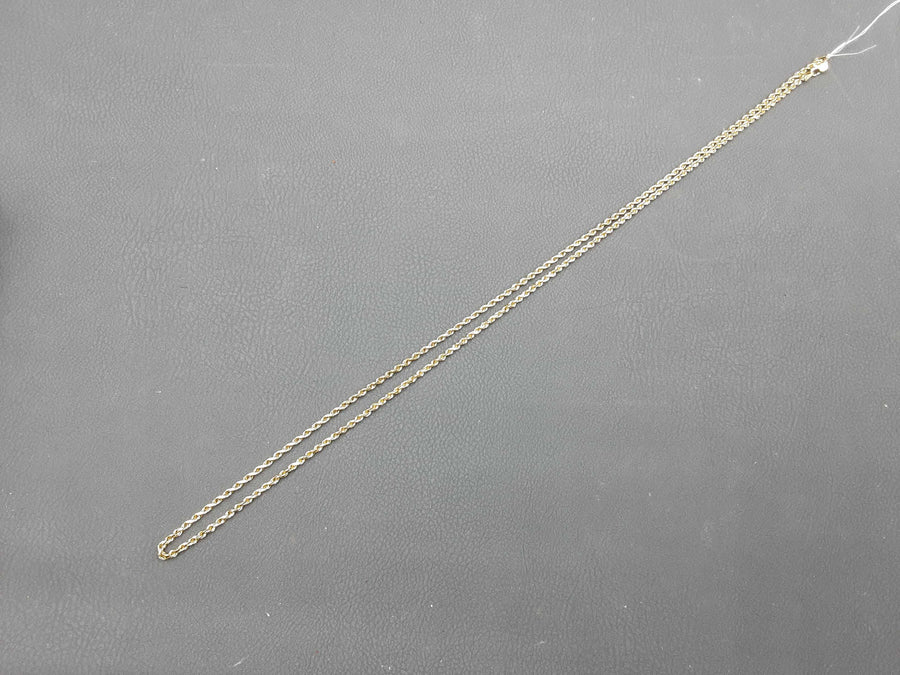 Rope Chain - Yellow Gold 14k (.585) 10.9 grams 22 inch
