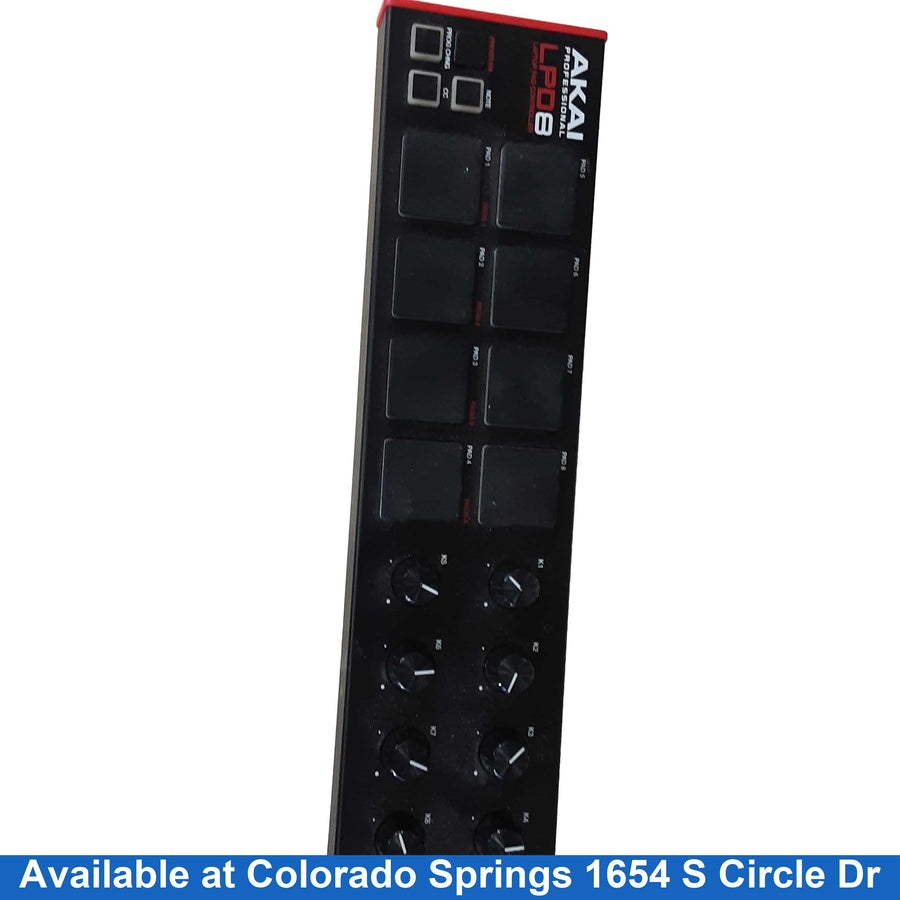 Akai Lpd8 Black Drum Machine