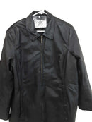 Style & Co Wpl 8046 Black Riding Jacket