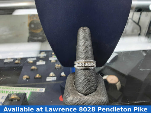 Women's Ring - White Gold 14k (.585) 6.2 grams Size 7.5