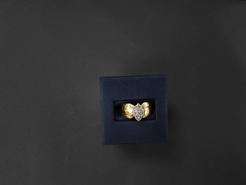 Women's Ring - Yellow Gold 10k (.417) 4.6 grams Size 8.5