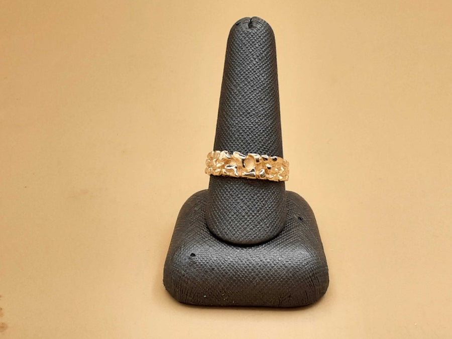 Men's Ring - Yellow Gold 10k (.417) 6 grams Size 10.5