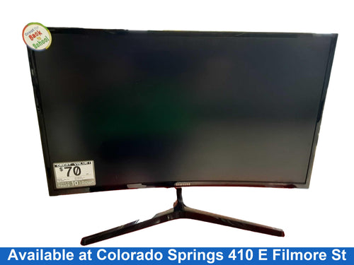 Samsung C27f396fhn Black Computer Monitor