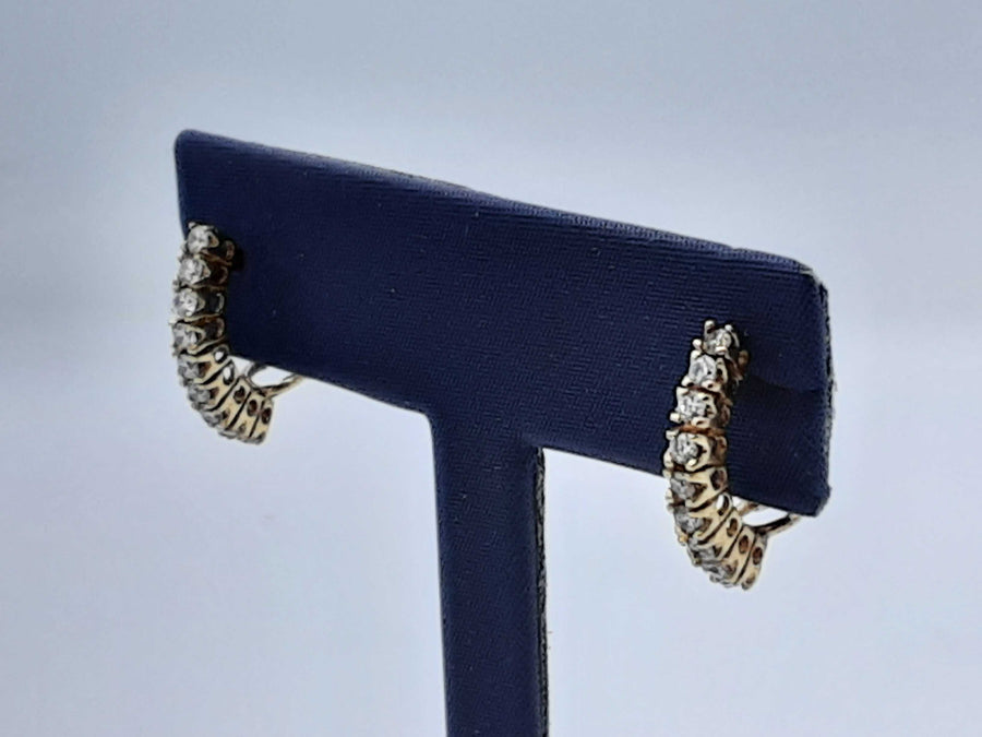 Earrings - Yellow Gold 10k (.417) 2.3 grams