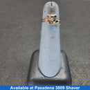 Women's Ring - Yellow Gold 10k (.417) 1.5 grams Size 5.5