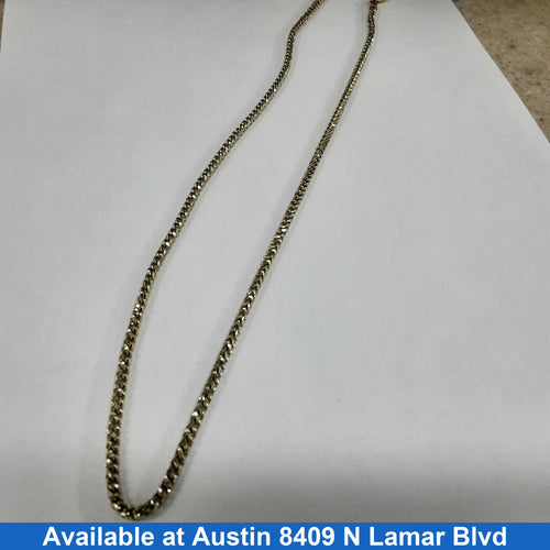 Diamond Cut Rope Chain - Yellow Gold 14k (.585) 31.7 grams 20 inch