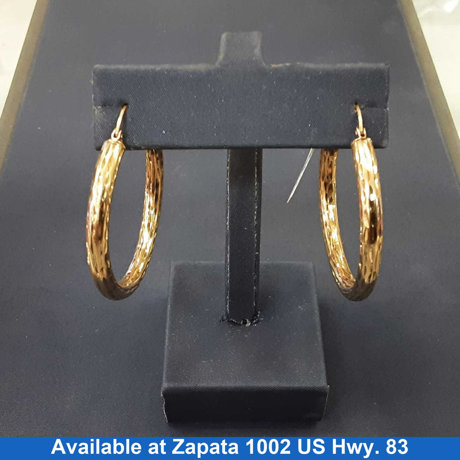 Bangle Earring - Yellow Gold 14k (.585) 6.7 grams