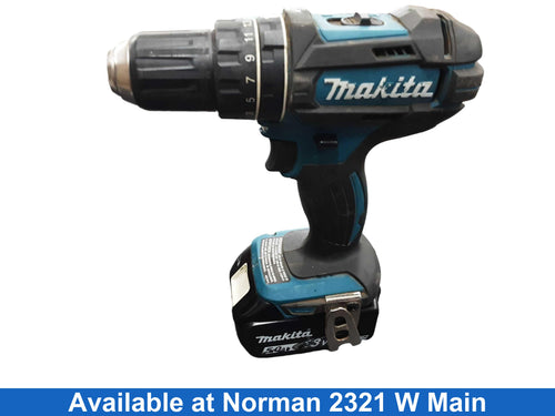 Makita Xph10 Blue Cordless Hammer Drill
