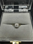 14k White Gold Diamond Ring