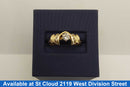 Ring - Wedding Set - Yellow Gold 14k (.585) 3.98 grams Size 9.5