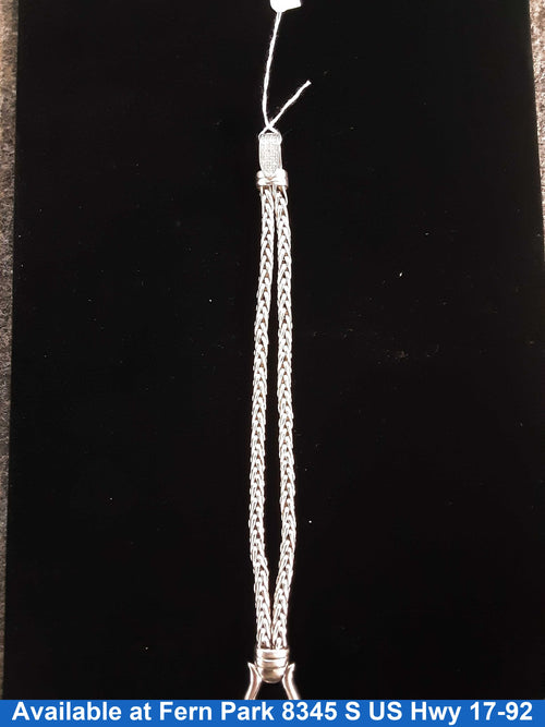 Rope Bracelet - Silver 40.6 grams 8 inch