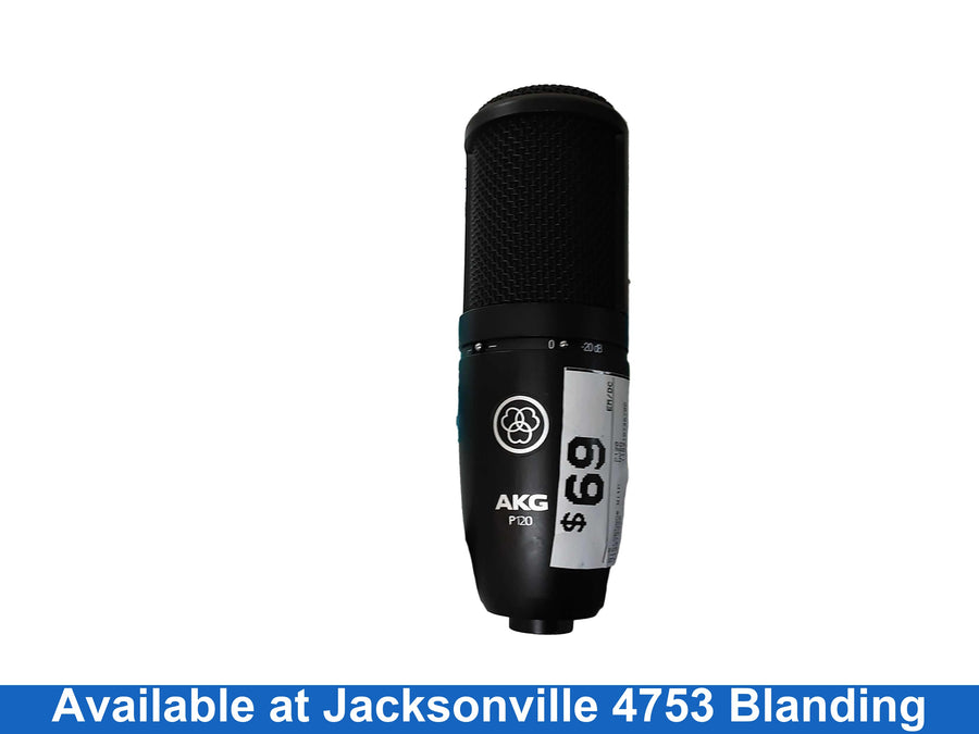 Akg P120 Black Corded Microphone