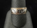 Men's Ring - Yellow Gold 14k (.585) 7.8 grams Size 10.5