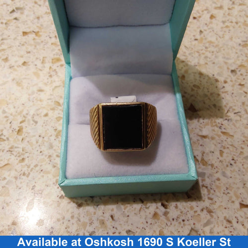 Men's Ring - Yellow Gold 10k (.417) 6.6 grams Size 10