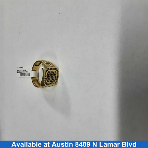 Men's Ring - Yellow Gold 14k (.585) 6.6 grams Size 9