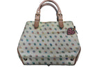Dooney & Bourke It32 Wh Beige / Tan Purse / Handbag