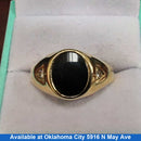 Men's Ring - Yellow Gold 14k (.585) 7 grams Size 2.5
