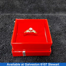 Women's Ring - Yellow Gold 14k (.585) 6.6 grams Size 6.5