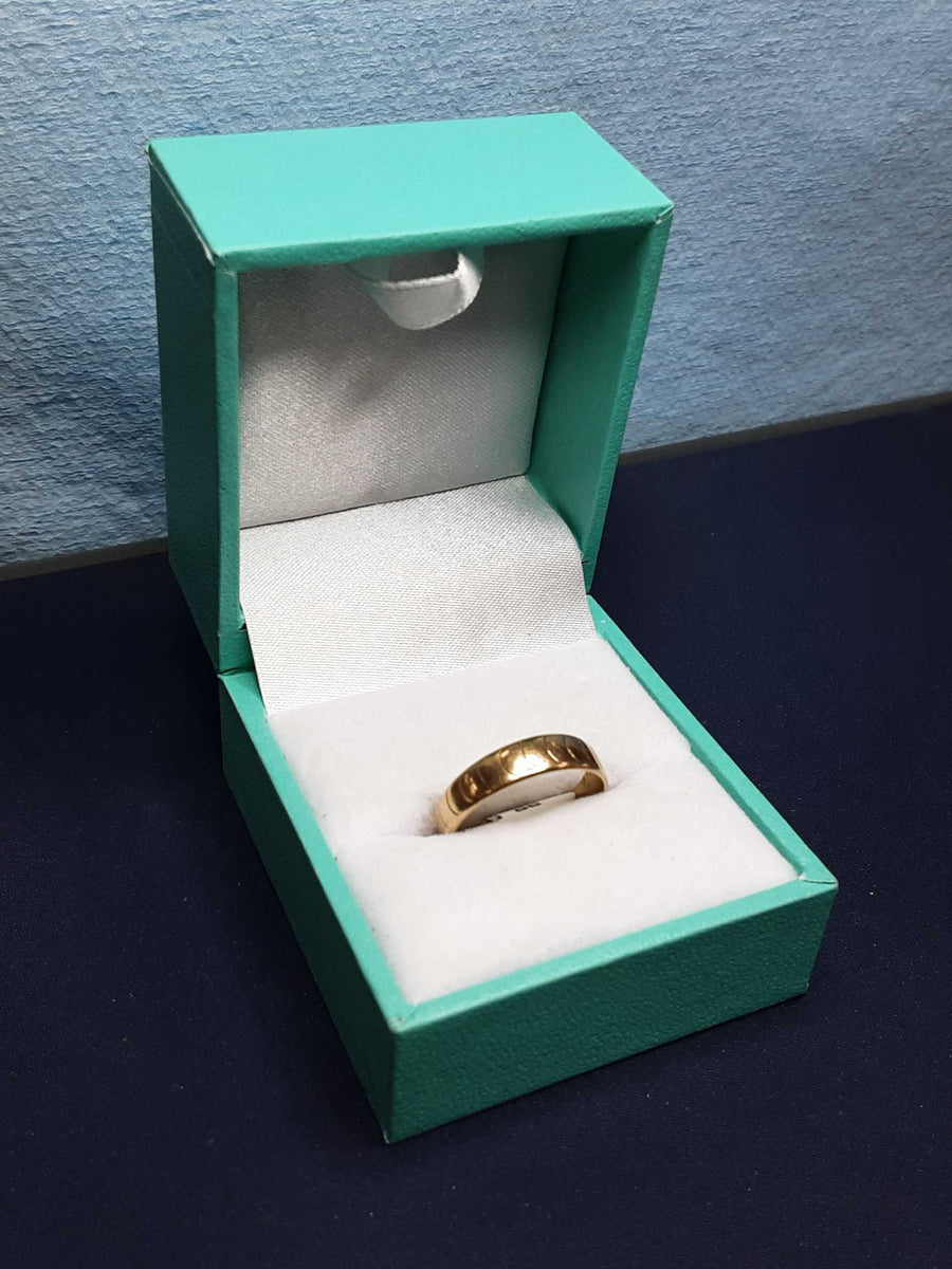 Ring - Wedding Band - Yellow Gold 10k (.417) 1.7 grams Size 6