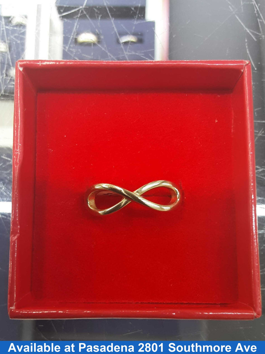 Women's Ring - Yellow Gold 10k (.417) 2.8 grams Size 13