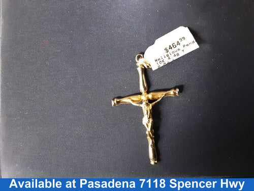 Religious Pendant - Yellow Gold 10k (.417) 4.4 grams