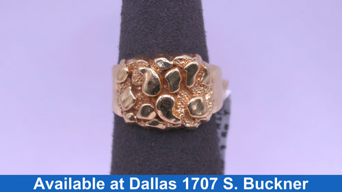 Women's Ring - Yellow Gold 10k (.417) 3.5 grams Size 7