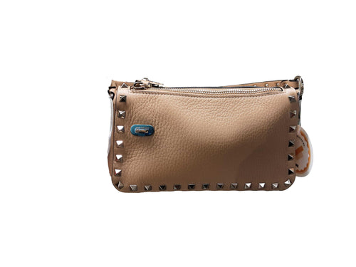 Valentino 2q3cd3r Beige / Tan Purse / Handbag