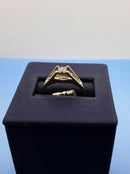 Ring - Engagement Set - White Gold 14k (.585) 2.7 grams Size 8.5