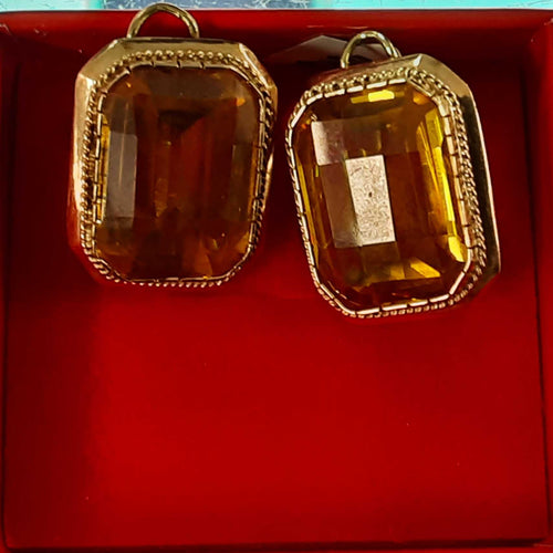Earrings - Yellow Gold 10k (.417) 12.6 grams
